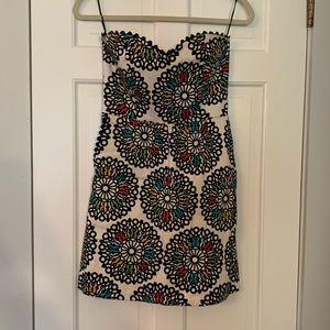 Judith March Strapless Dress with Pockets